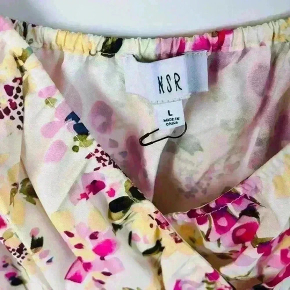 NSR Puff Sleeve Smocked Minidress - Picture 5 of 6